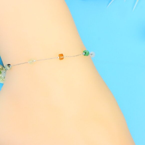 Elegant Handmade Anklet – Perfect for Women & Girls | Ideal Gift Option, DYC1574 - Picture 7 of 8